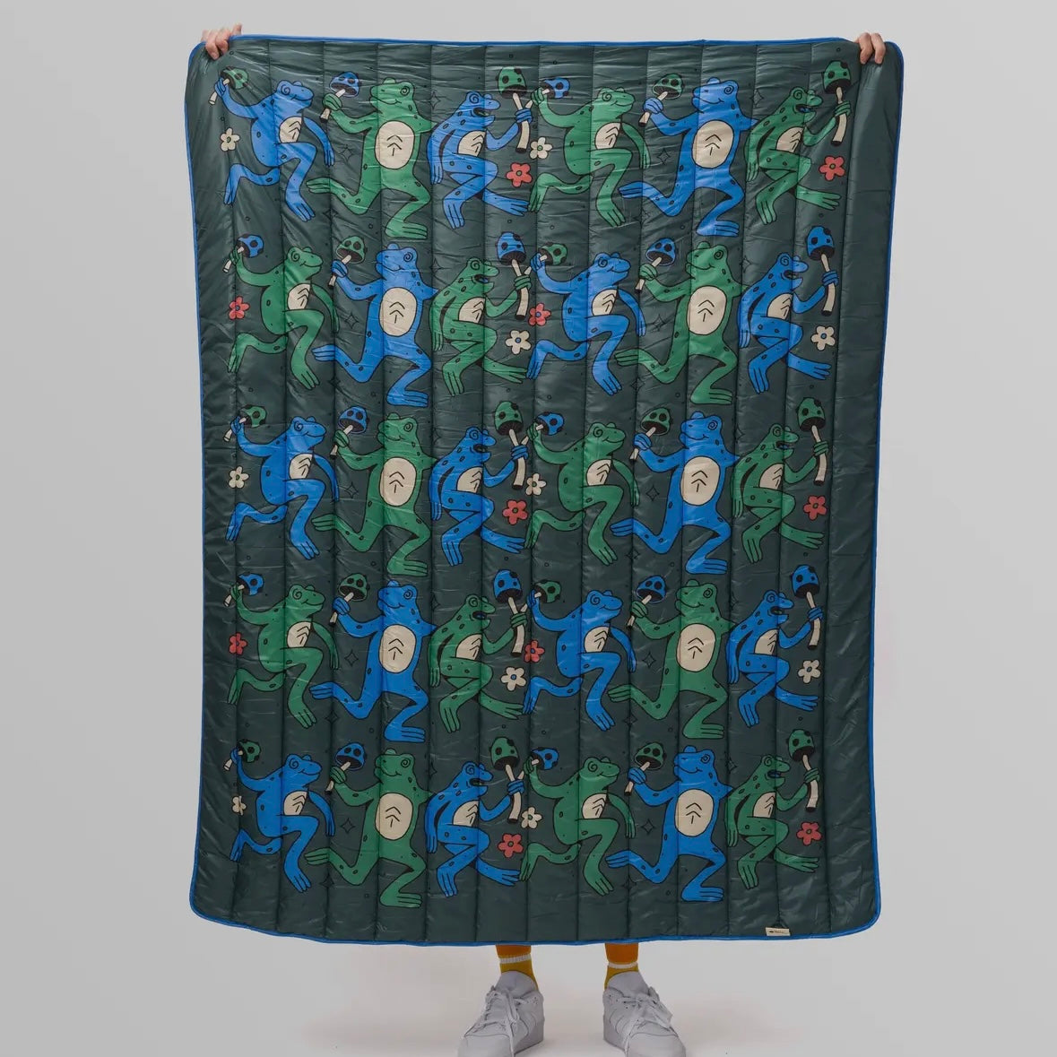 Parks Project Dancin' Frogs Recycled Camp Blanket