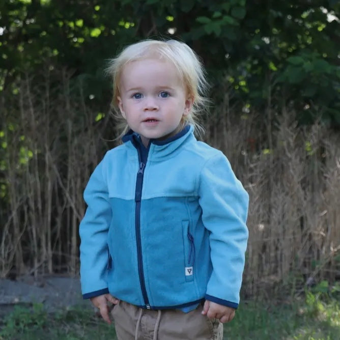 LIV Outdoor Boys Microfleece Full Zip Jacket