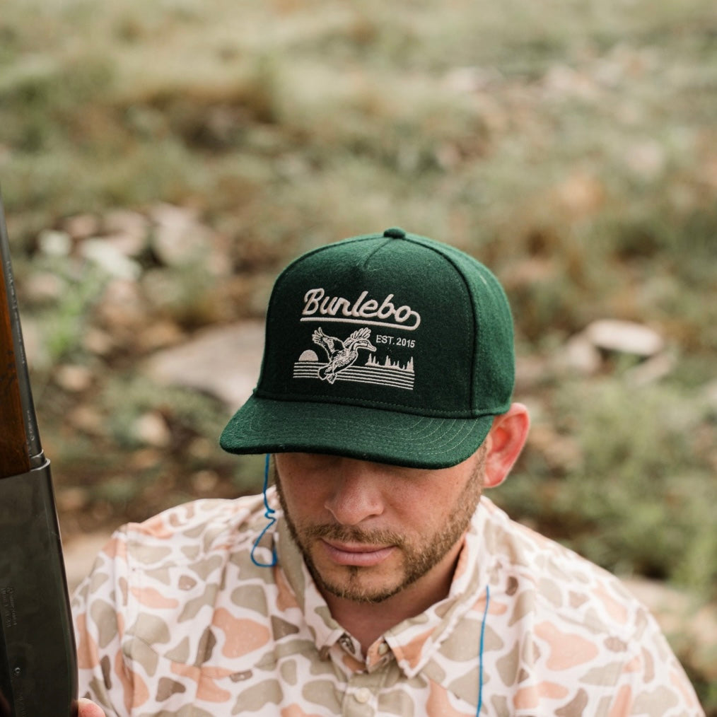 Burlebo Cap - Duck Season Green