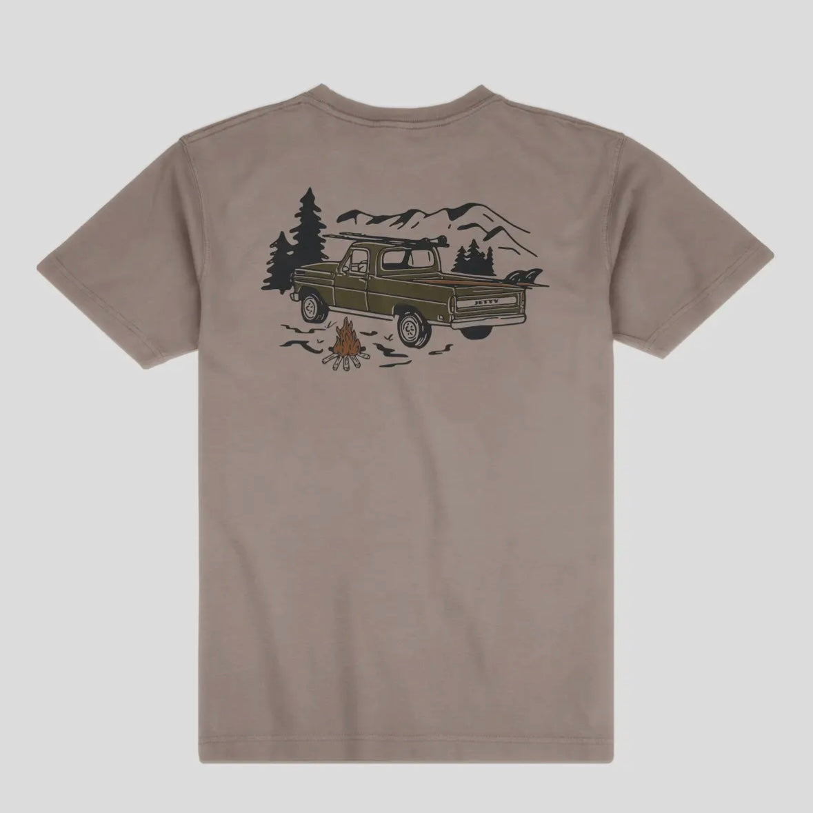 Jetty Pickup Tee - Cinder