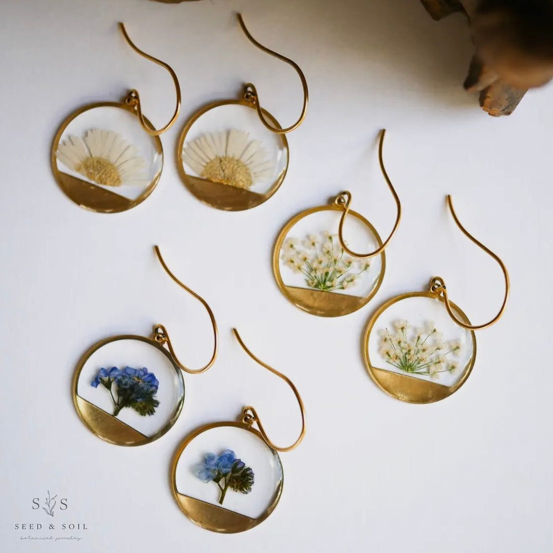 Seed & Soil Botanical Horizon Earrings