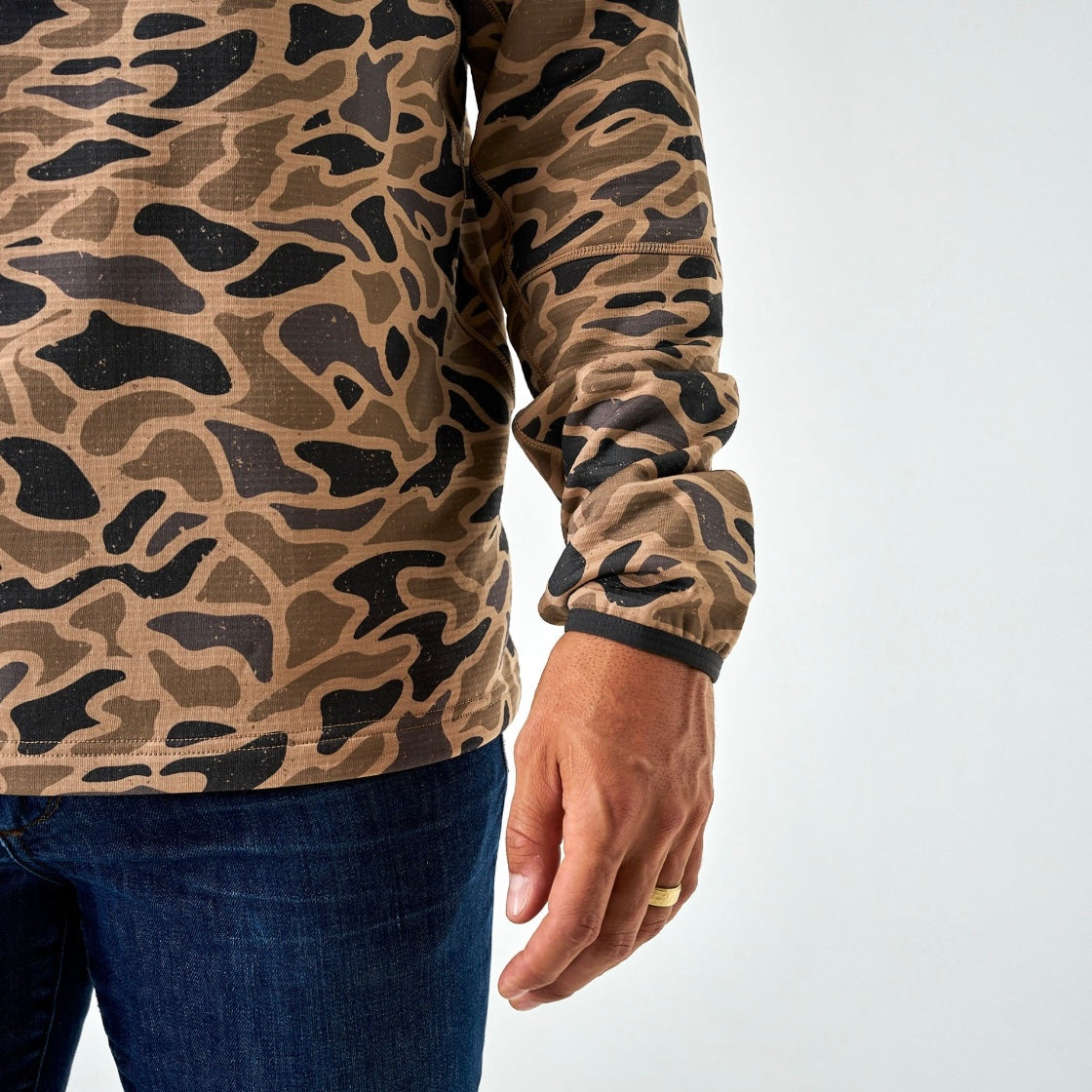 Burlebo Blaze Tech Quarter Zip