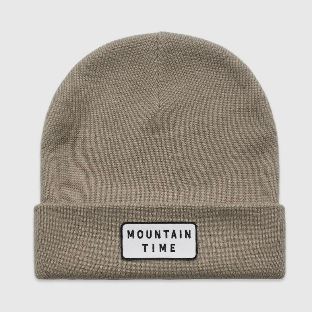 Mountain Time Cuff Beanie - Mushroom - Endless August Supply Co.