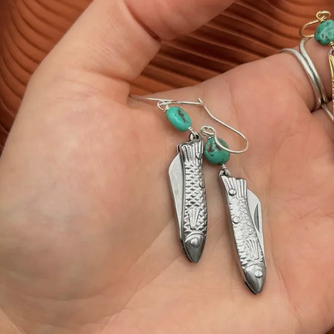 Fluff Hardware Handmade Feeesh Billie Earrings