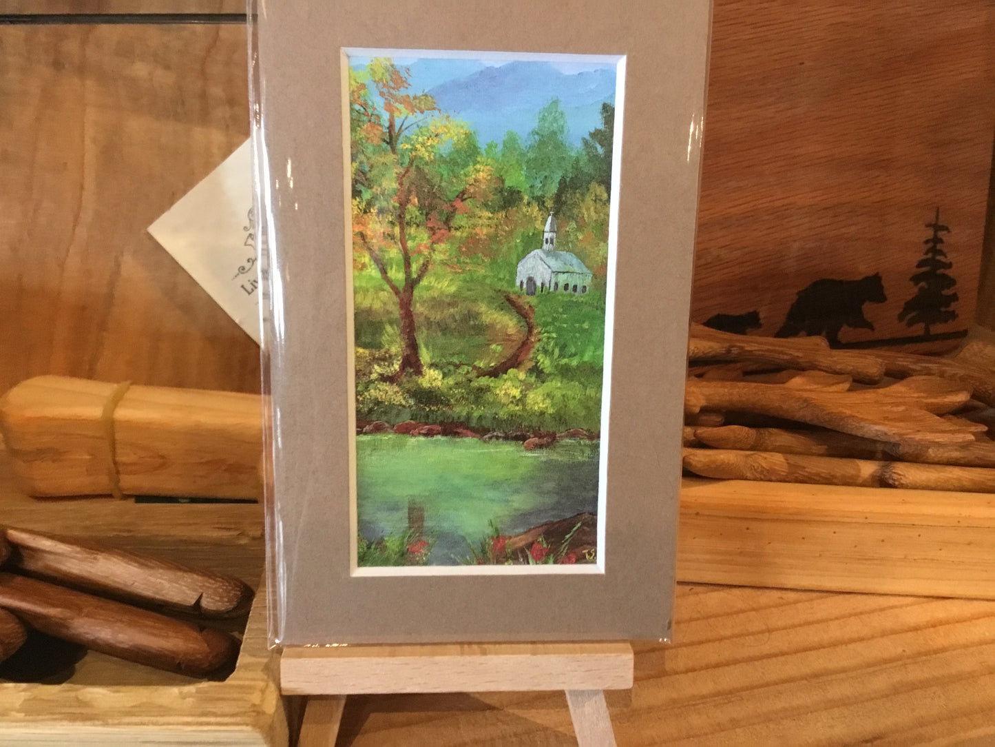 Terry Spratt Mini Canvas + Easel