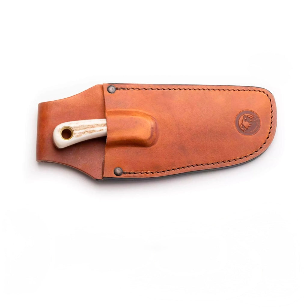 Knives of Alaska Light Hunter in genuine elk stag