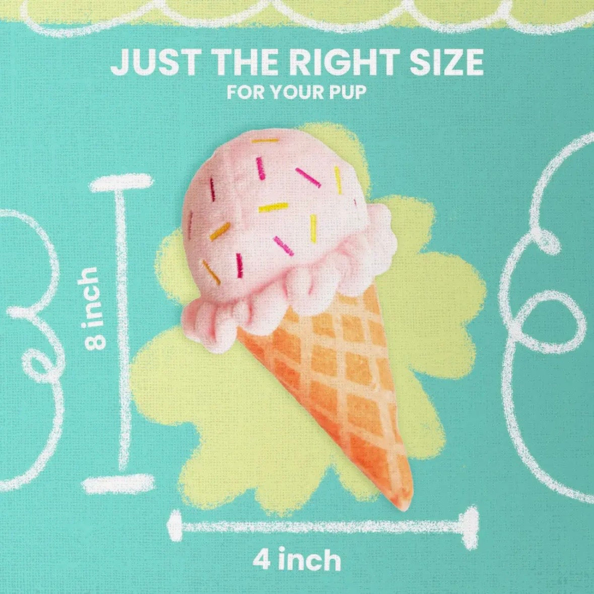 Snugarooz G's Gelato (Pink) Plush Dog Toy