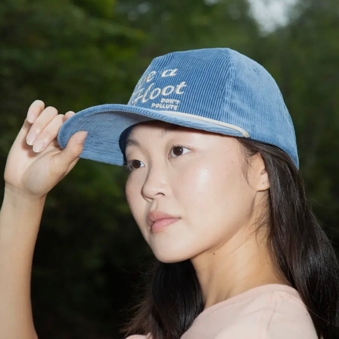The Landmark Project Give A Hoot 5-Panel Hat Frost