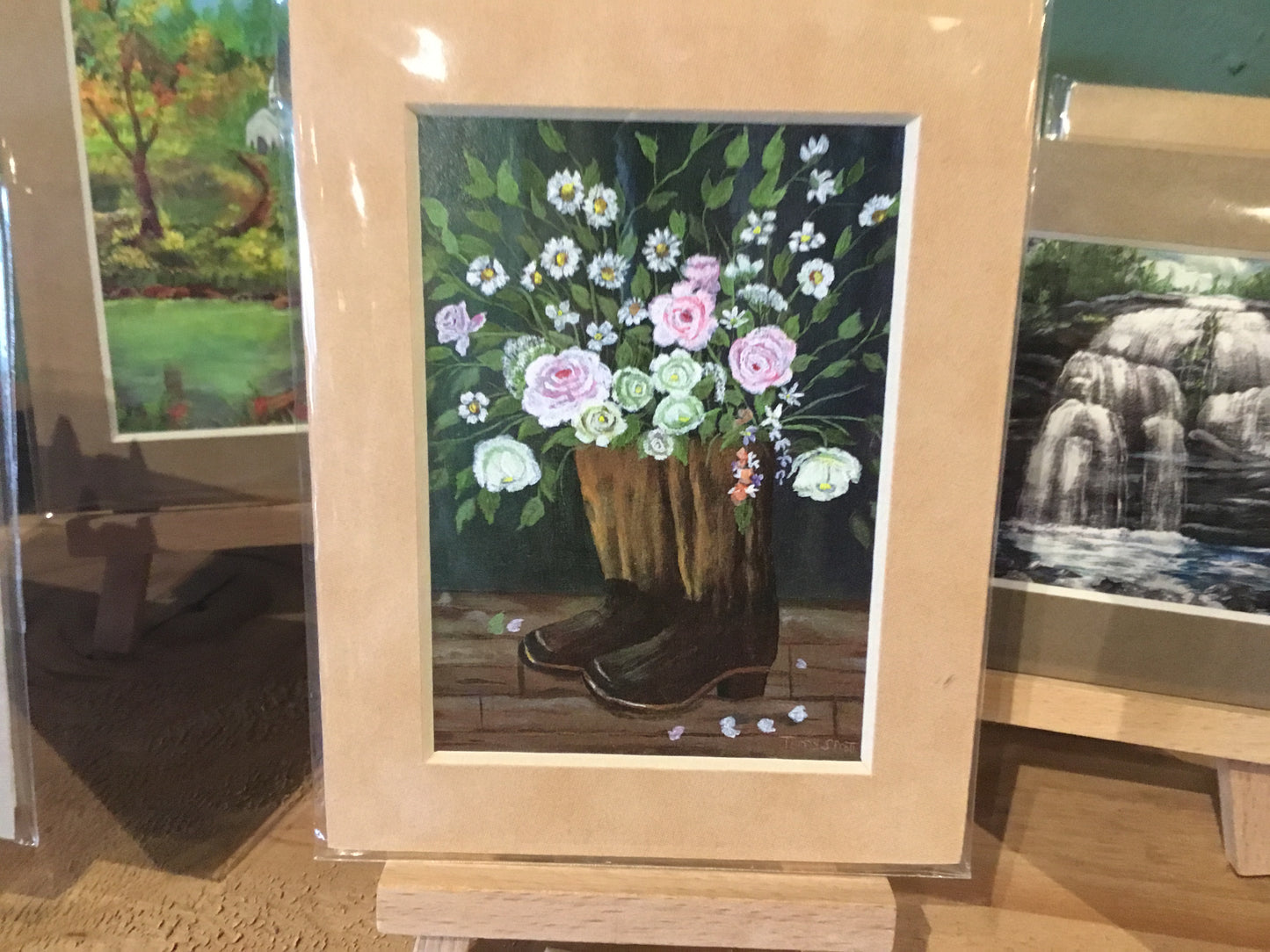 Terry Spratt Mini Canvas + Easel