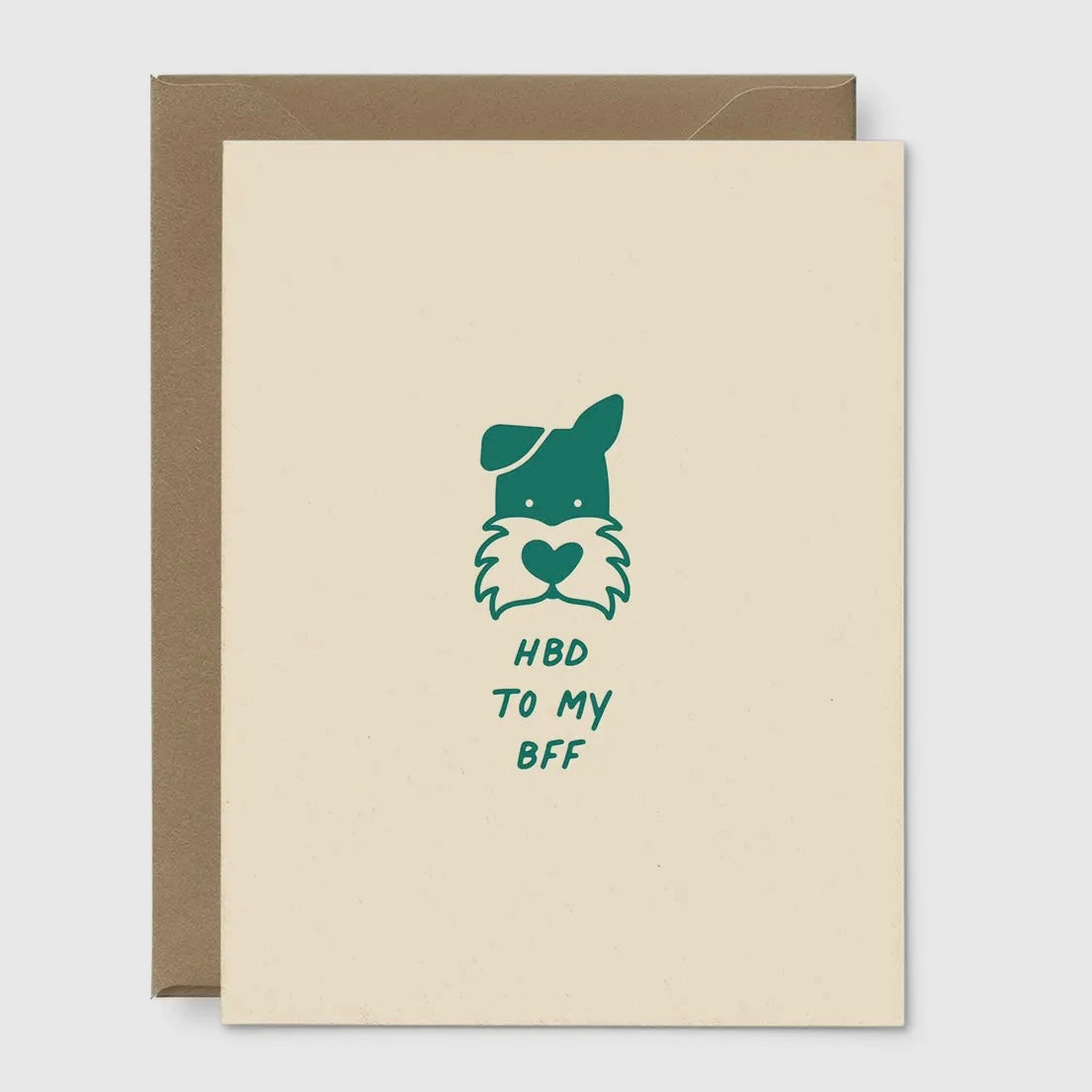 Hbd Dog Birthday Greeting Card - Box of 6