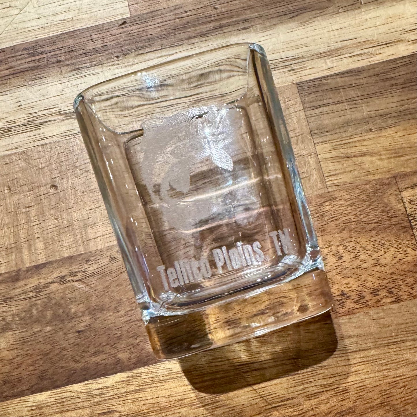 Square Glass Shot Glass 2.25oz