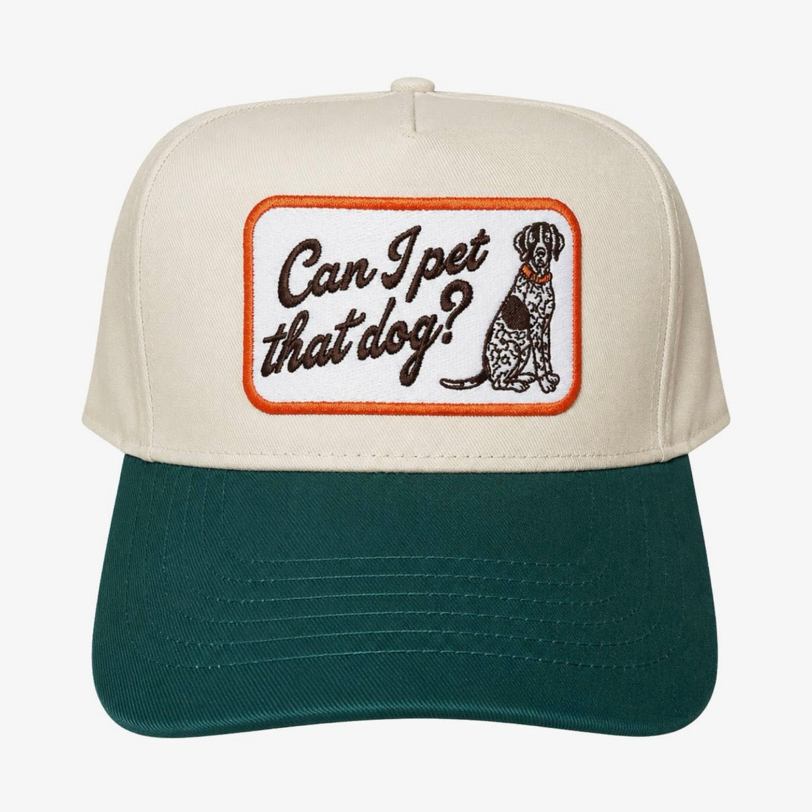 New Frontier Can I Pet That Dog Patch Trucker Hat