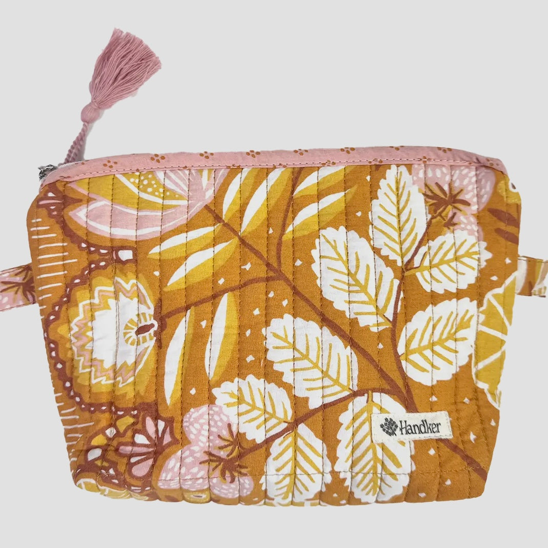 Handker Bandanas Quilted Zipper Pouch