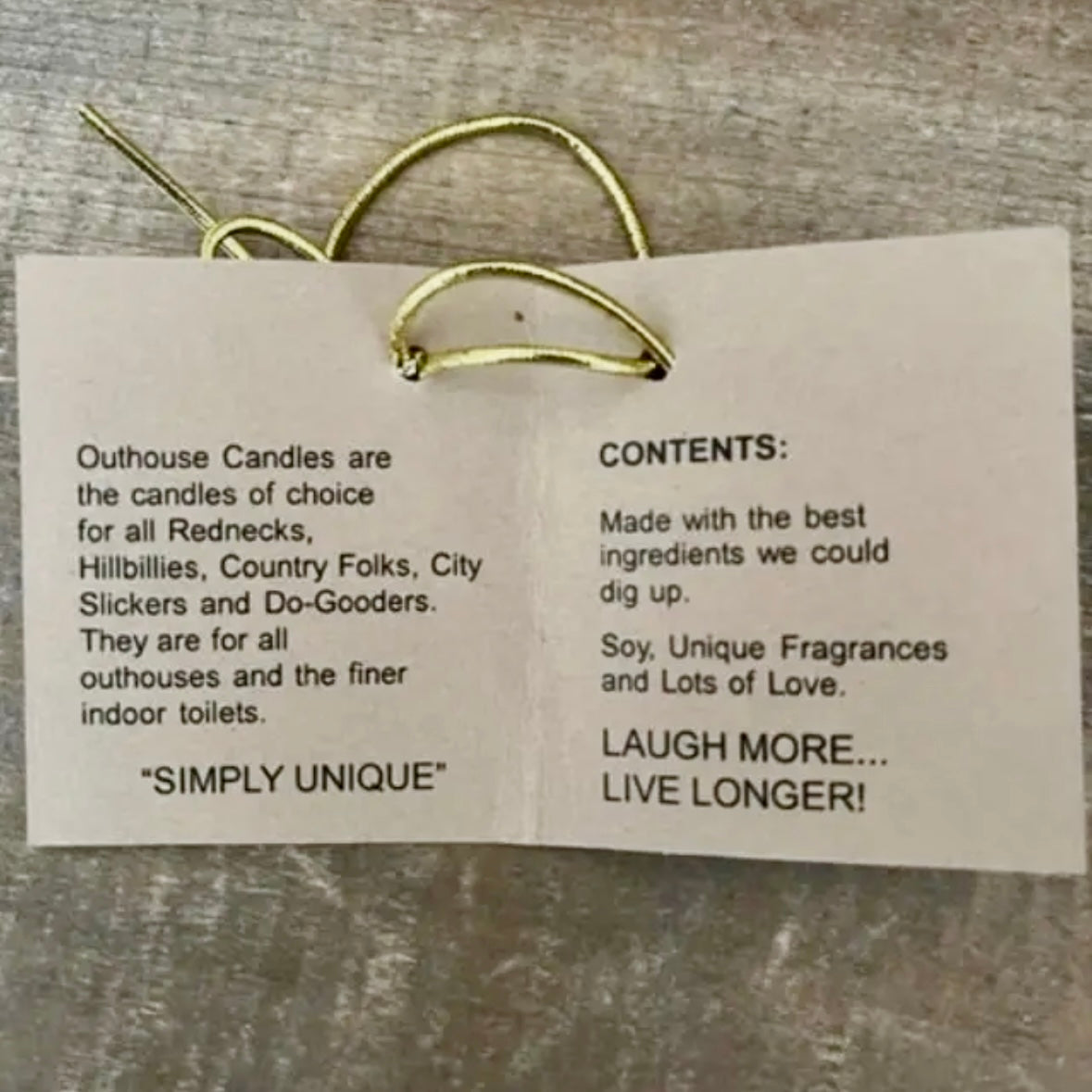 3 Mini Outhouse Candles Gift Pack