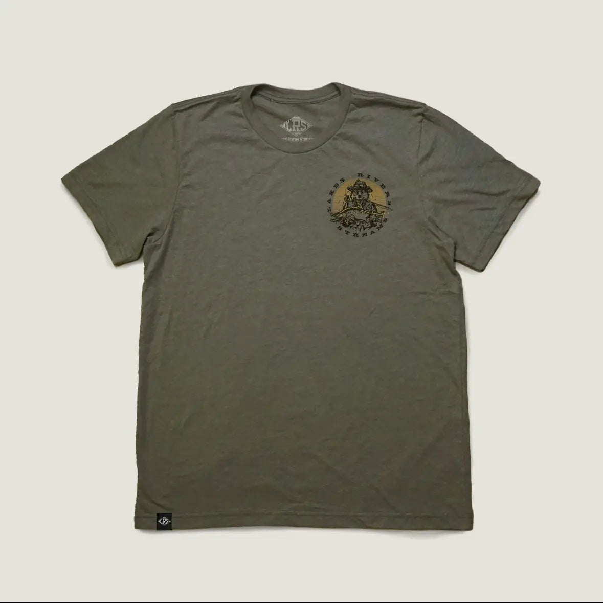 Lakes Rivers Streams Grizzly | Better Angler Series Tee