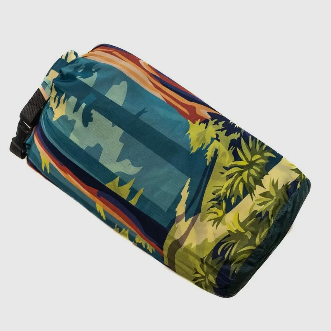 The Montana Scene Puffy Outdoor Blanket