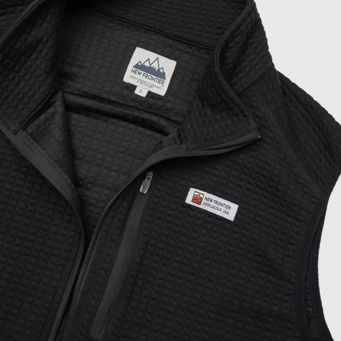 New Frontier Waffle Zip Vest