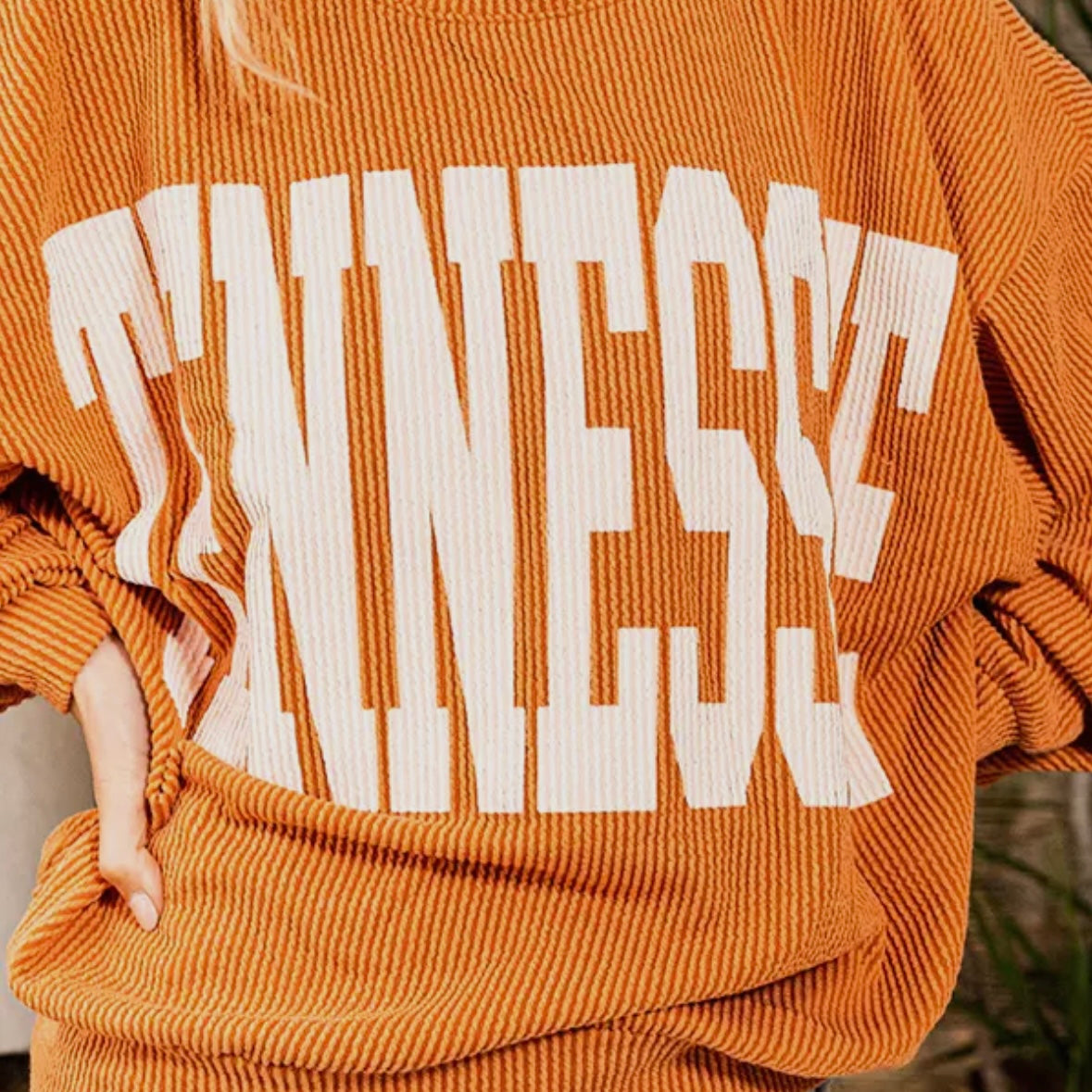 Tennessee Comfy Oversize Graphic Sweatshirt