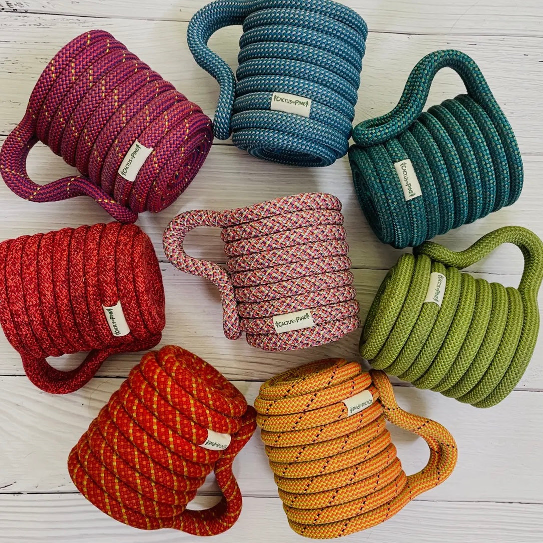 Upcycled Climbing Rope Cozie - Associated Colors
