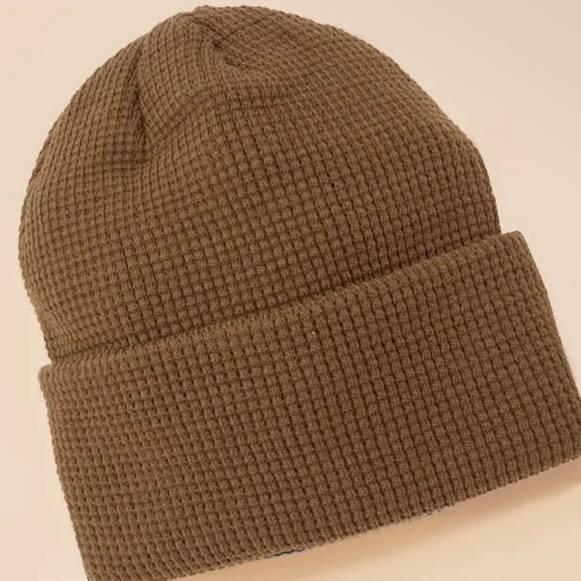 Soft Ribbed Knit Beanies Hat