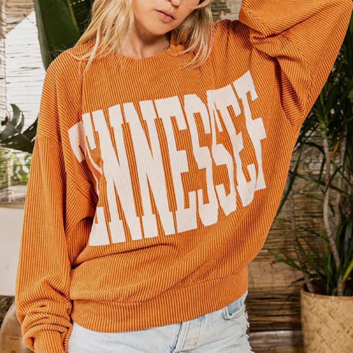 Tennessee Comfy Oversize Graphic Sweatshirt