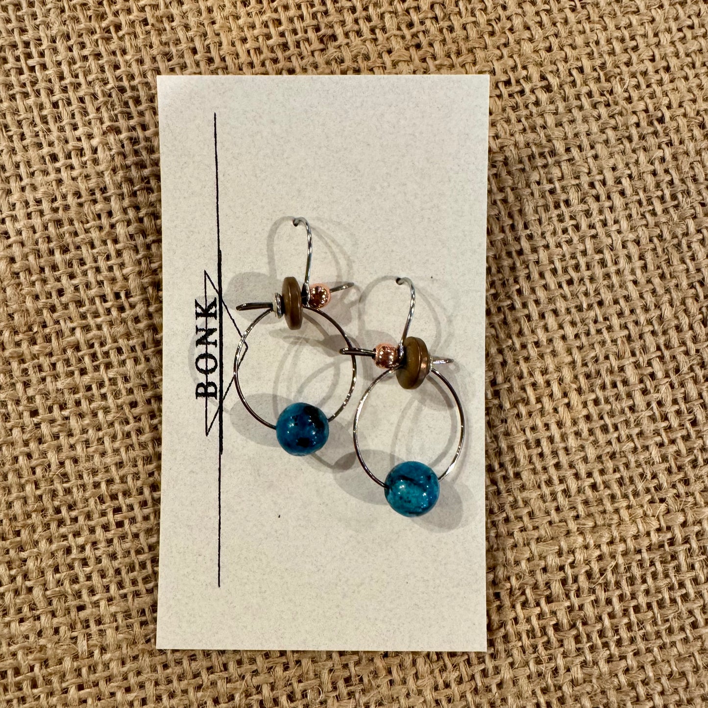 Handmade Sara Bonk Earrings