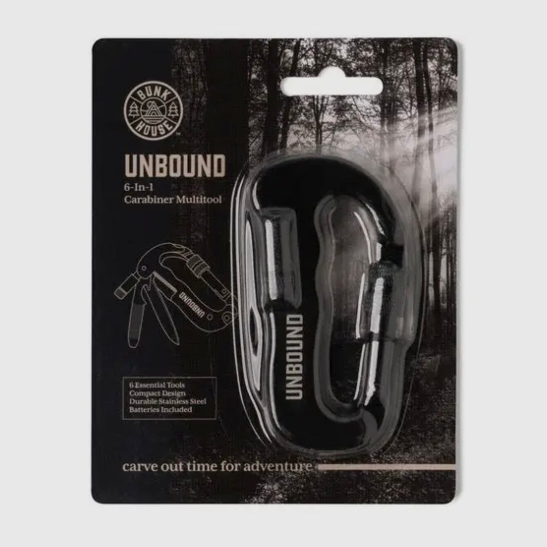 Bunk House Unbound Carabiner Multitool