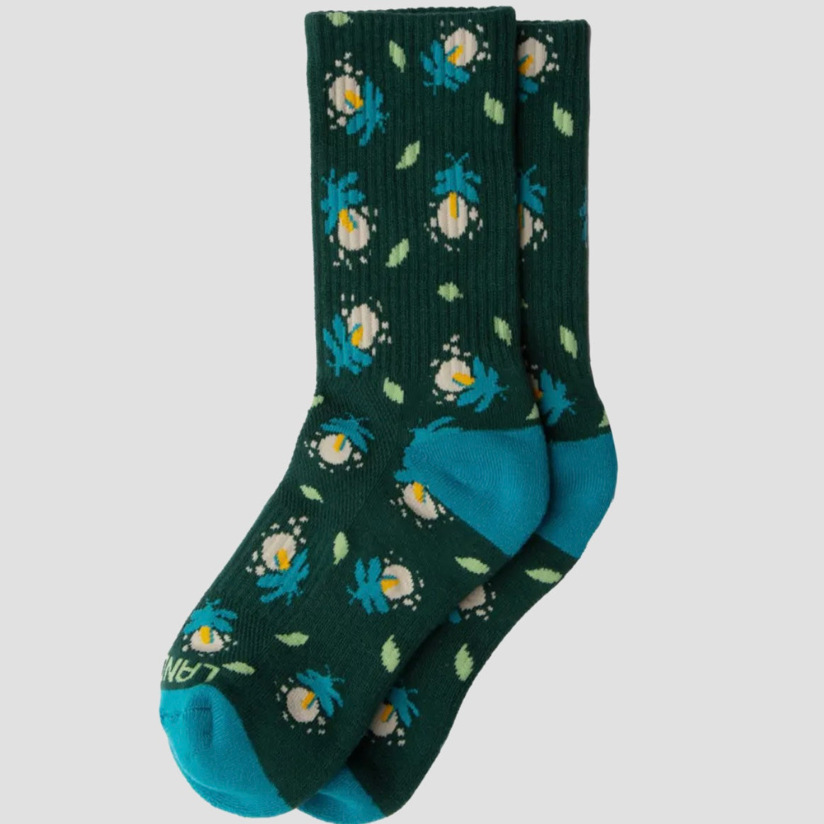 The Landmark Project Forest Glow Sock - Spruce
