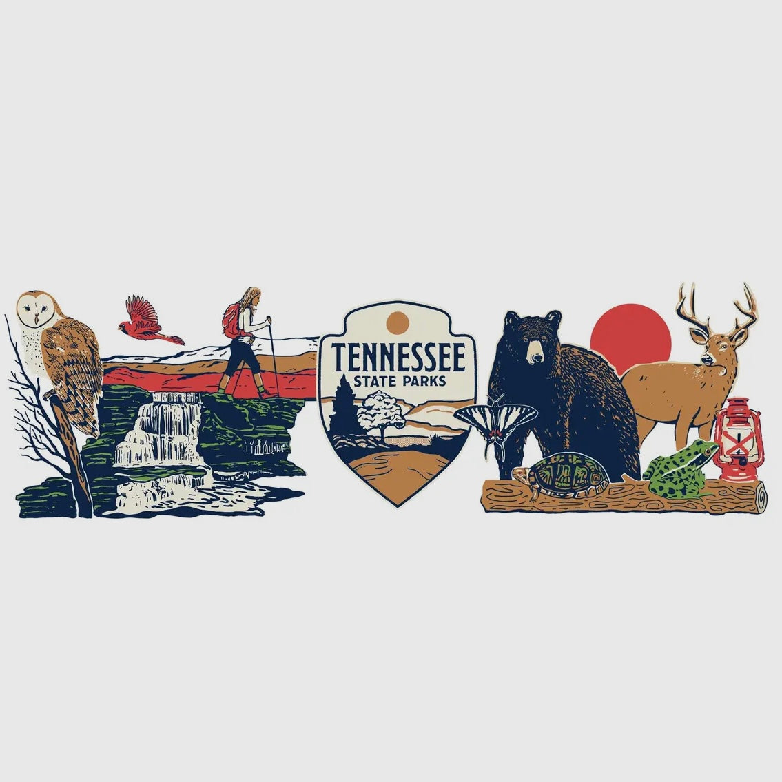 Tennessee State Parks- Wildlife Ceramic Mug