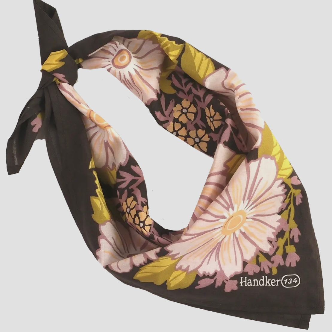 Handker Bandana 100% Organic Cotton 22" x 22"