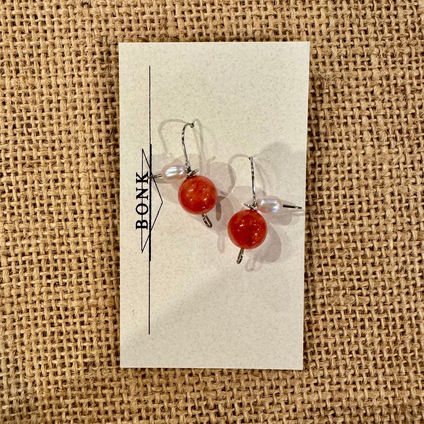 Handmade Sara Bonk Earrings