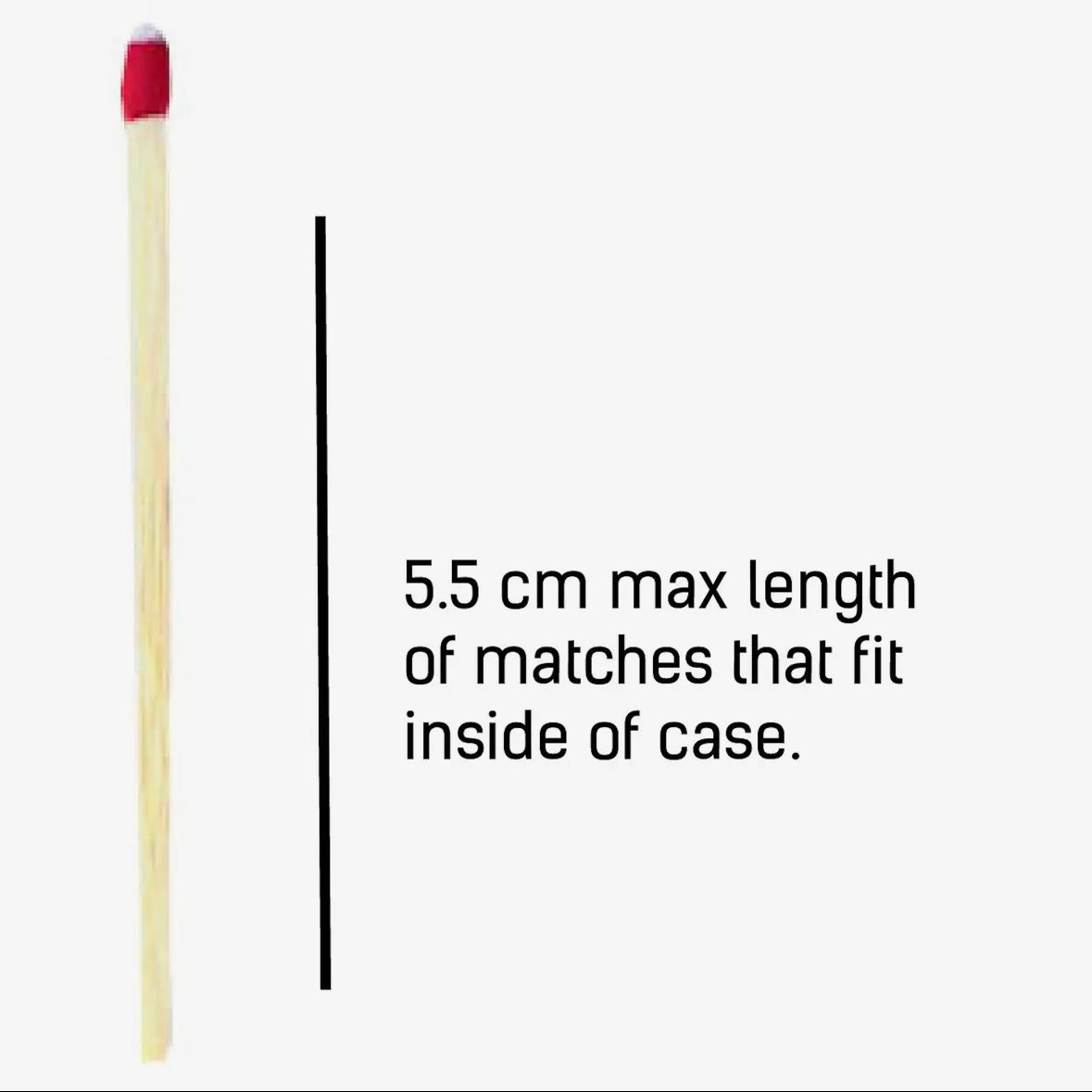 AceCamp Orange Waterproof Matchbox