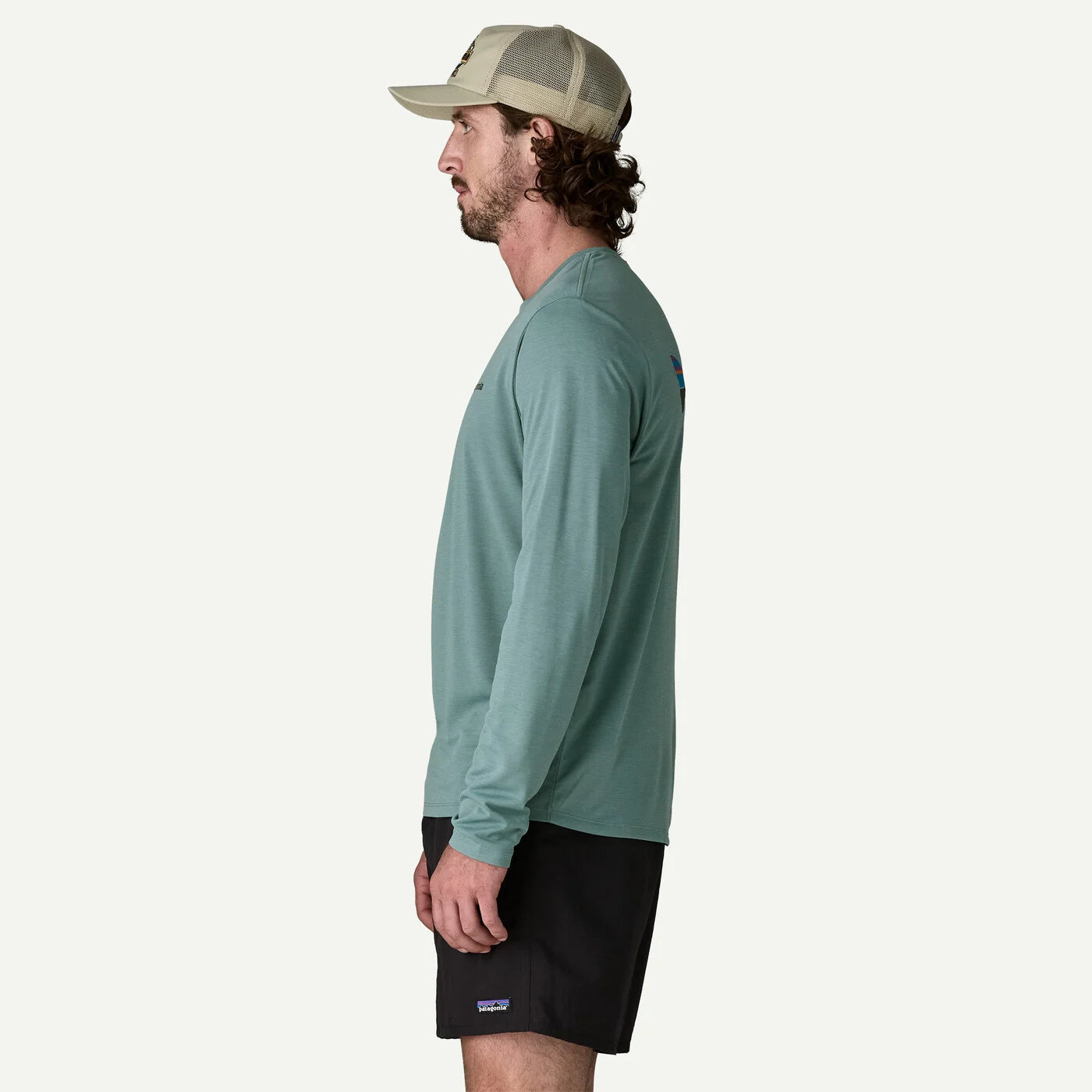 Patagonia M's L/S Cap Cool Daily Shirt - Fitz Roy Trout