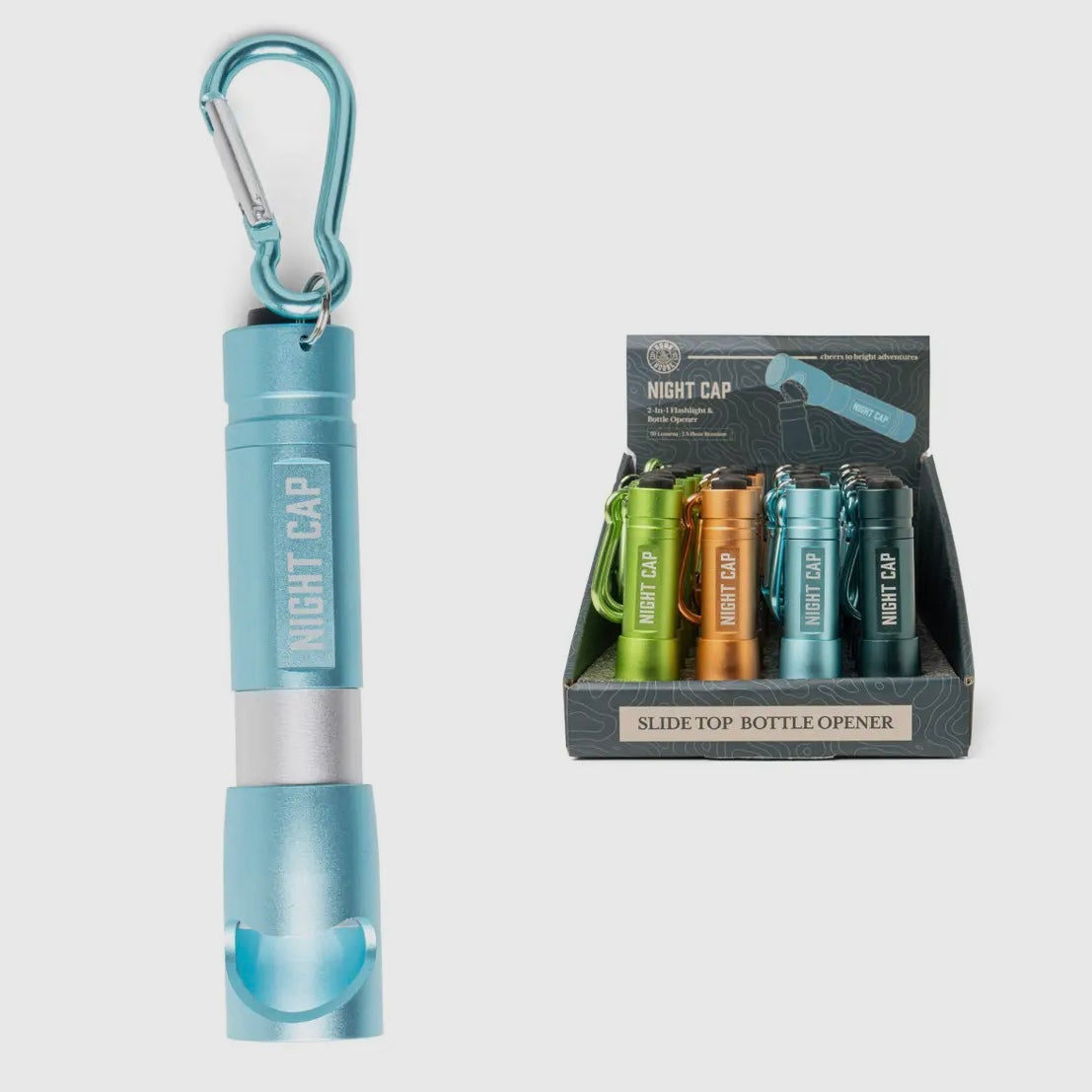 Bunk House Nightcap 2-in-1 Flashlight & Bottle Opener