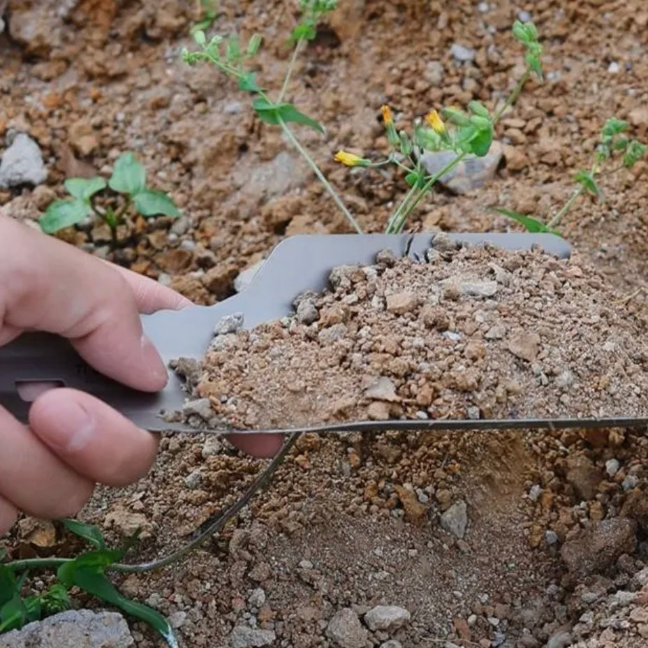 Ultralight Backpacking Trowel Titanium Shovel Hiking Trowel For Outdoor Campsite Use