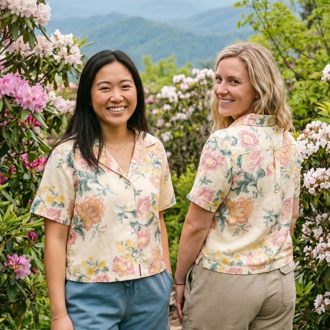 Savage Supply Women's Night Shade Camp Shirt Breezeweave Button-Down