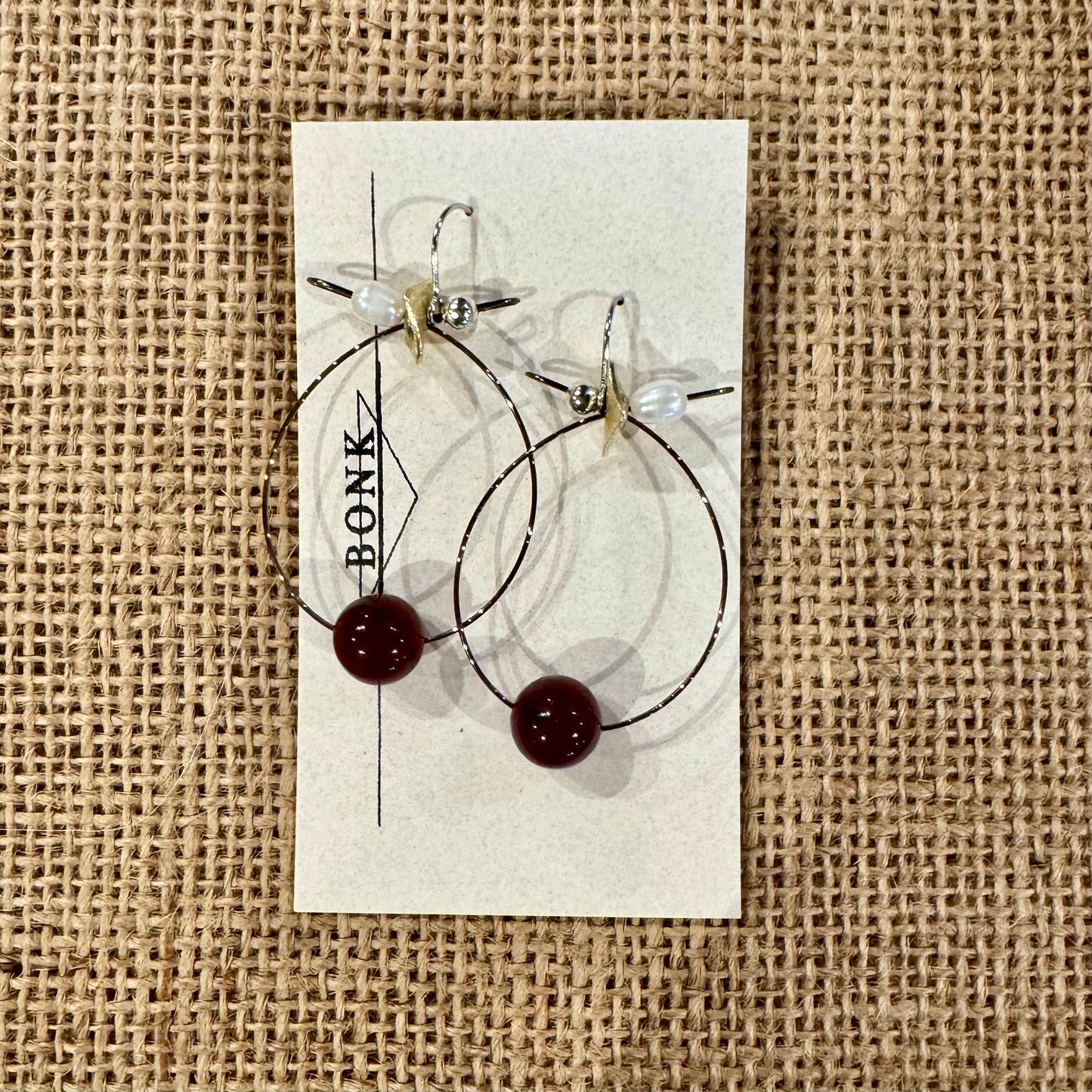 Handmade Sara Bonk Earrings