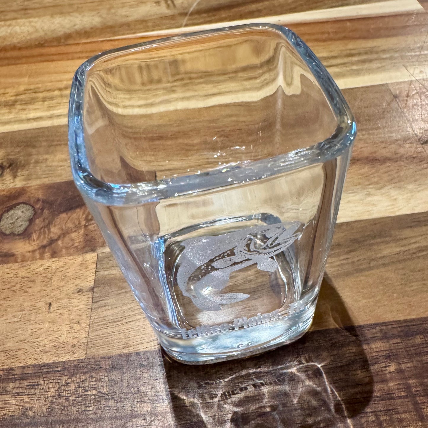 Square Glass Shot Glass 2.25oz