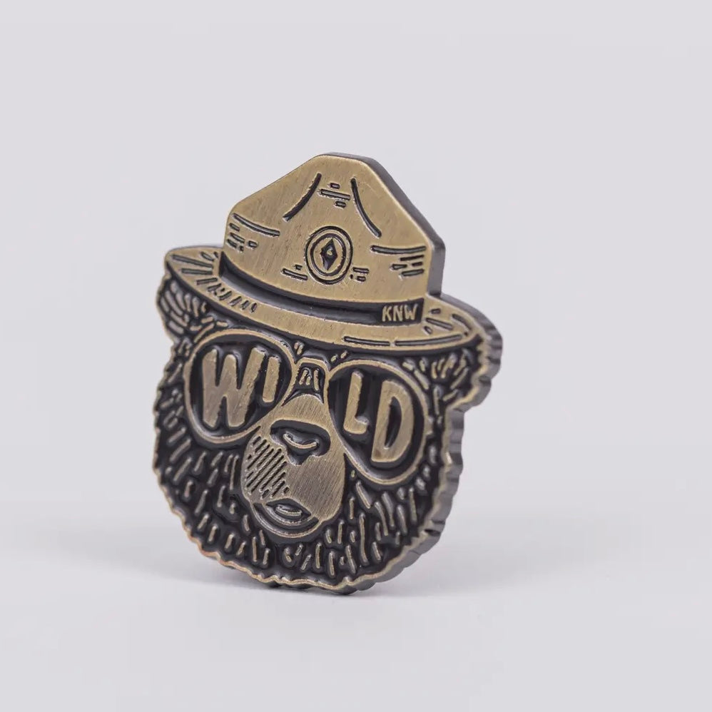 Keep Nature Wild Wildbear | Enamel Pin