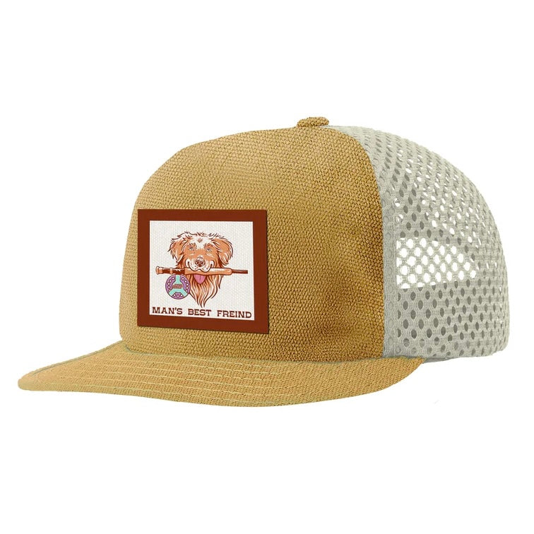Savage Supply Man's Best Friend Canvas Mesh Hat