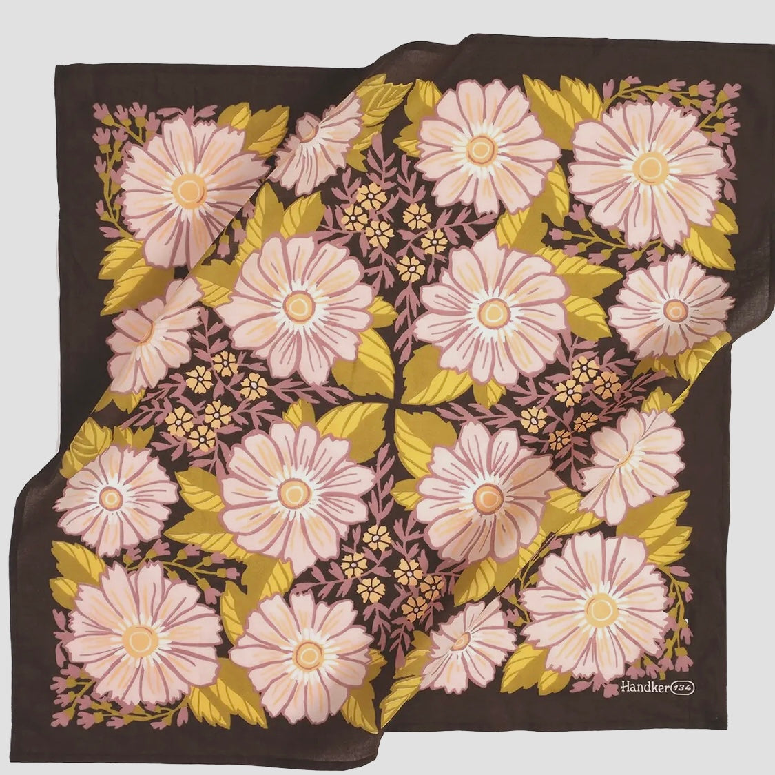 Handker Bandana 100% Organic Cotton 22" x 22"