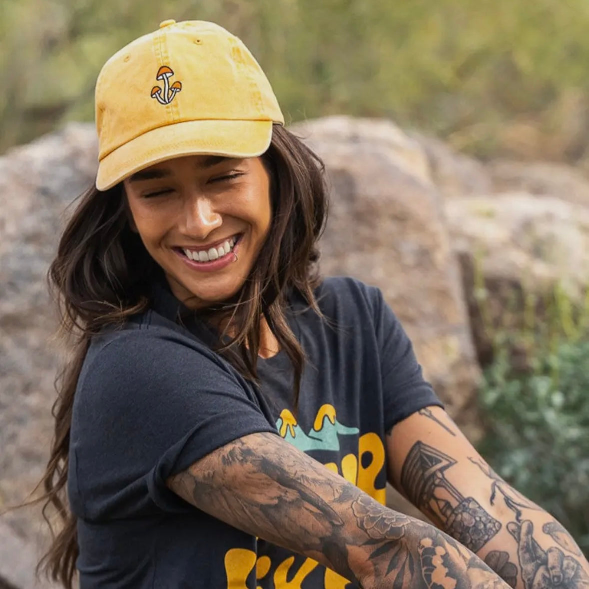 Keep Nature Wild Shroom Dad Hat