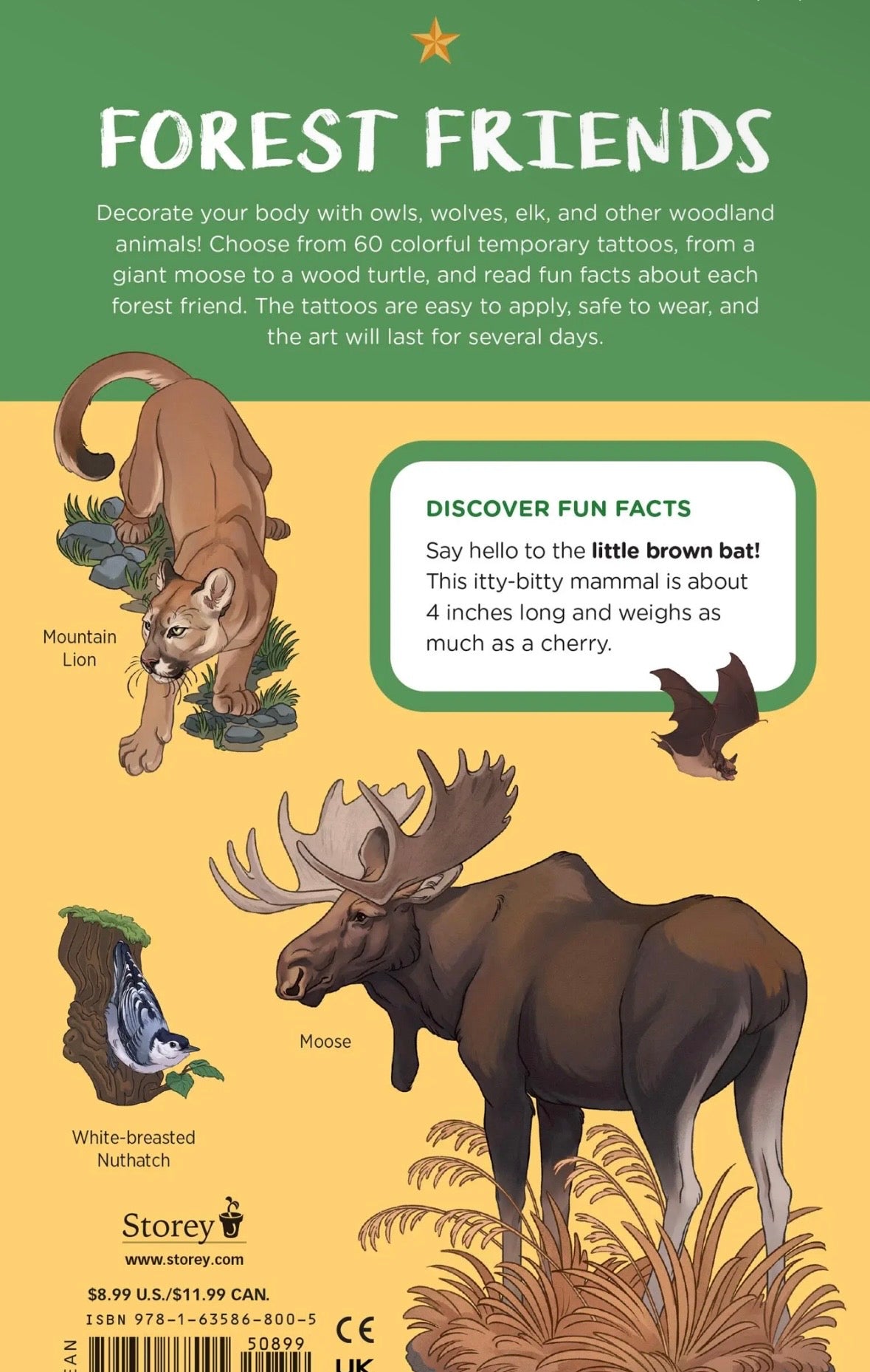 Wild, Wonderful Tattoo Woodland Animals