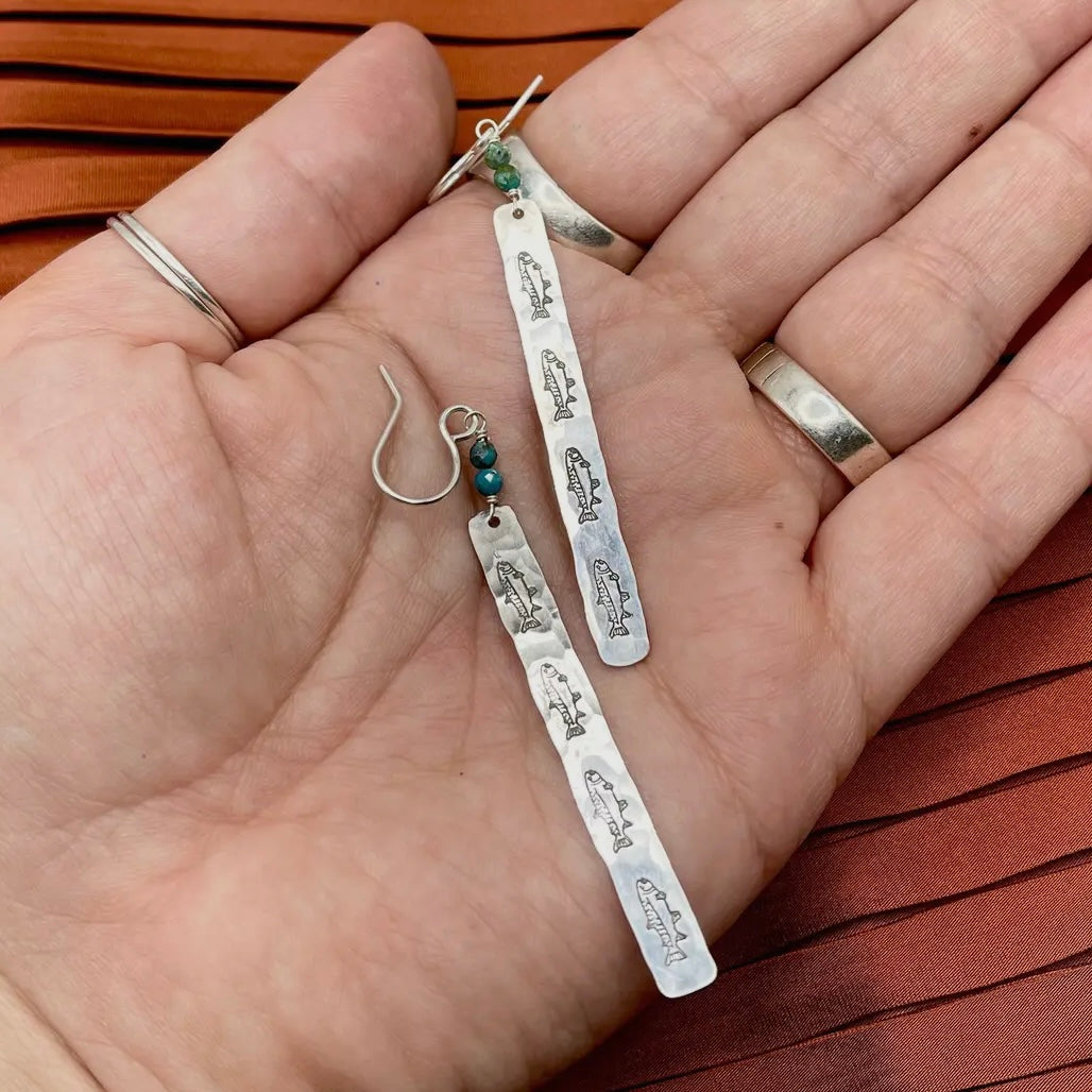 Fluff Hardware Handmade Feeesh Earrings