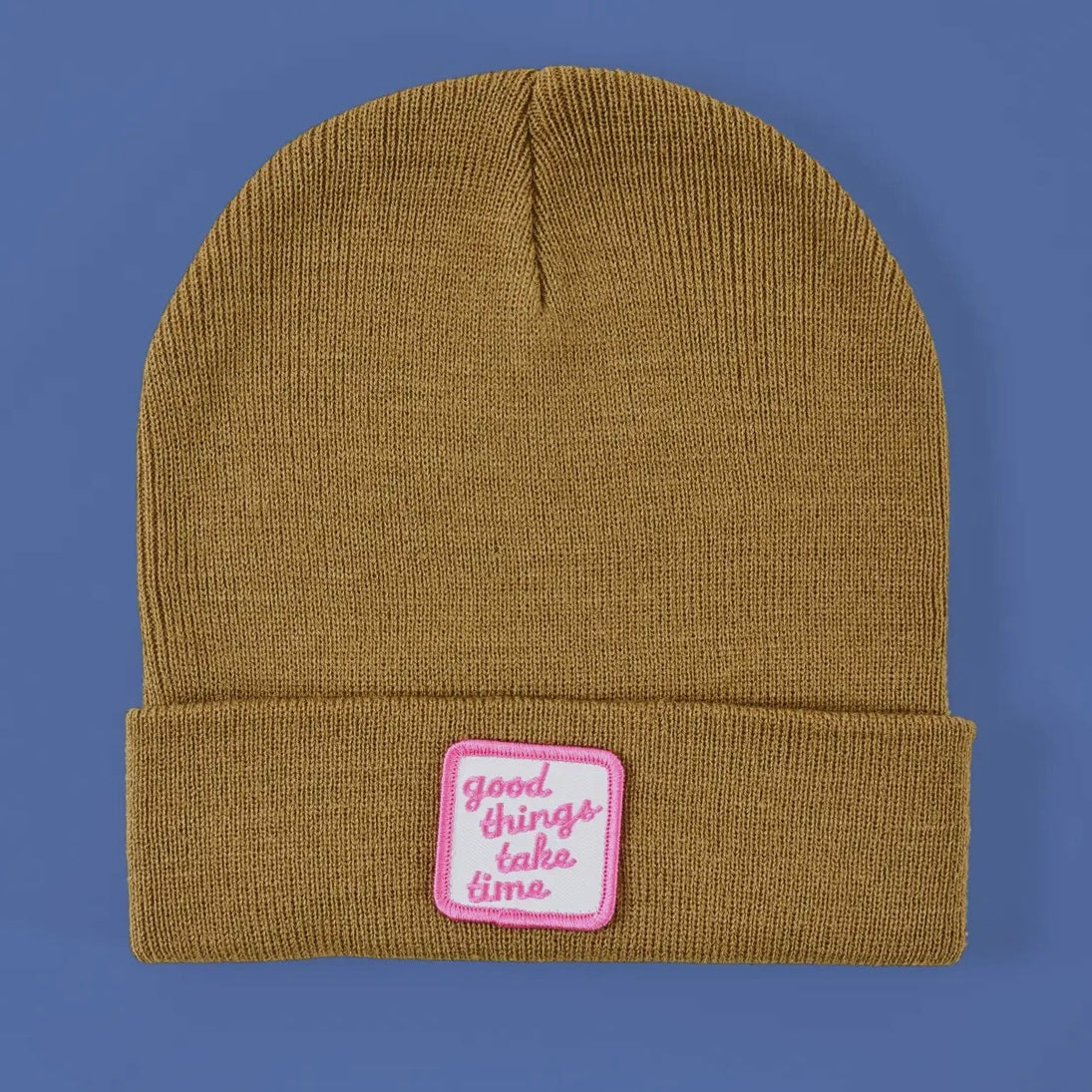 Good Things Take Time Beanie