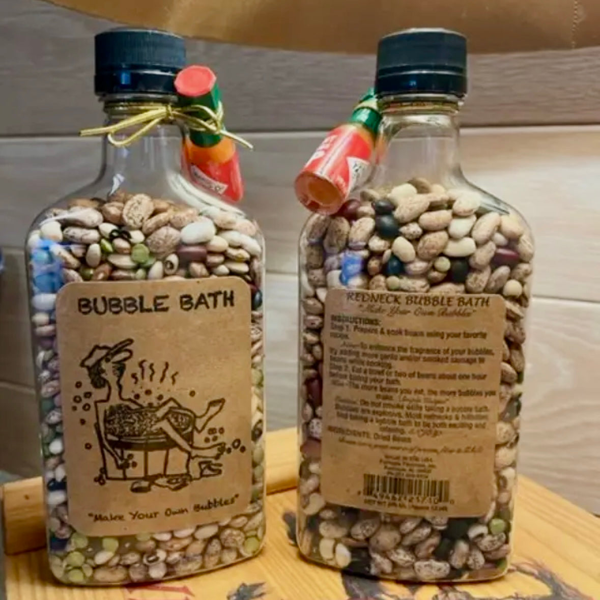 Redneck Bubble Bath