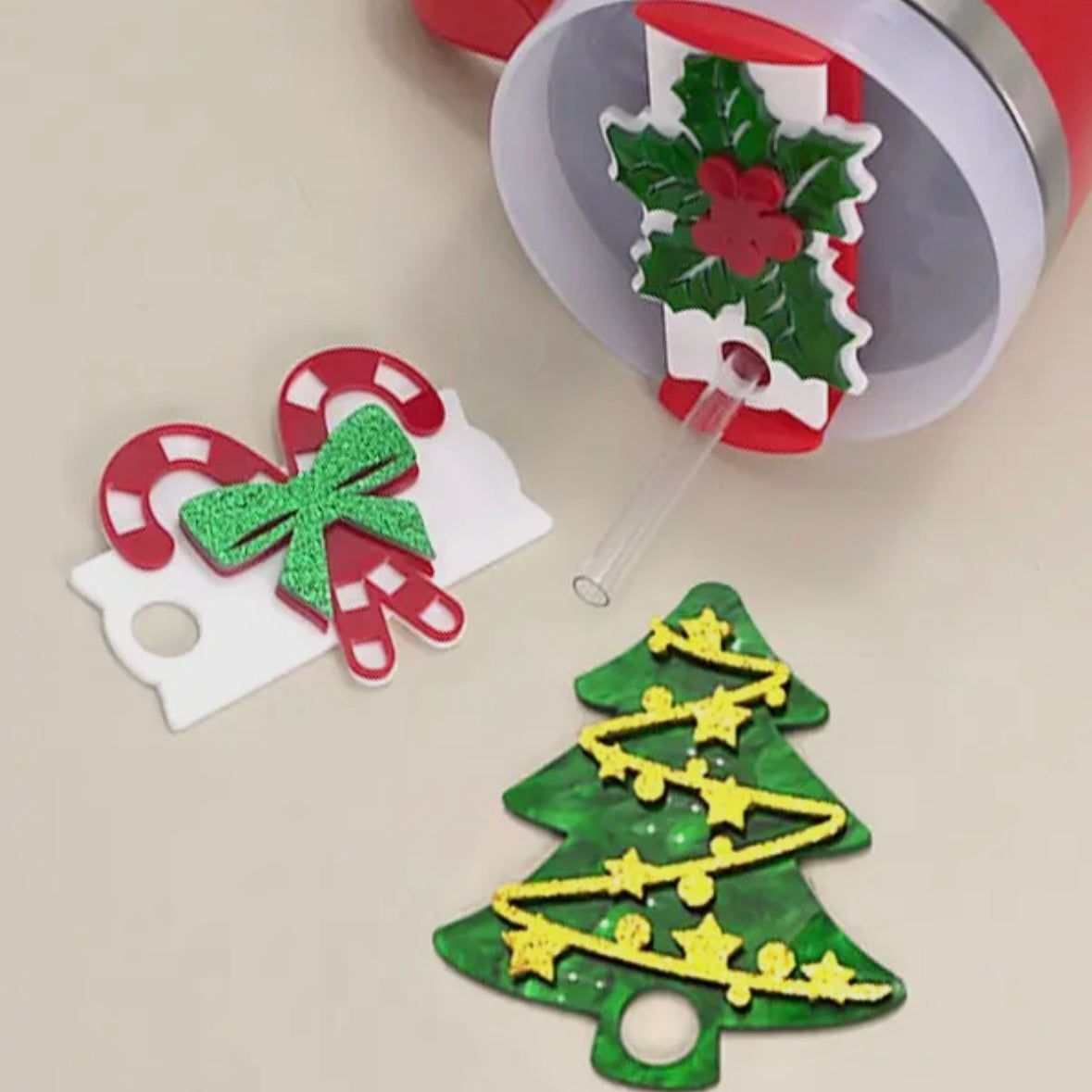 Holiday Tumbler Topper