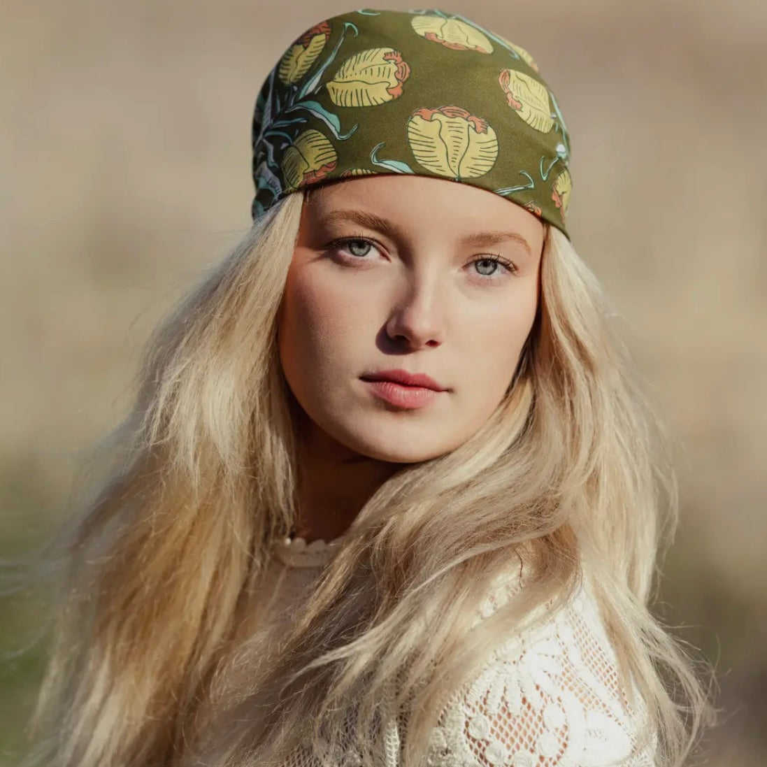 Handker Bandana 100% Organic Cotton 22" x 22"
