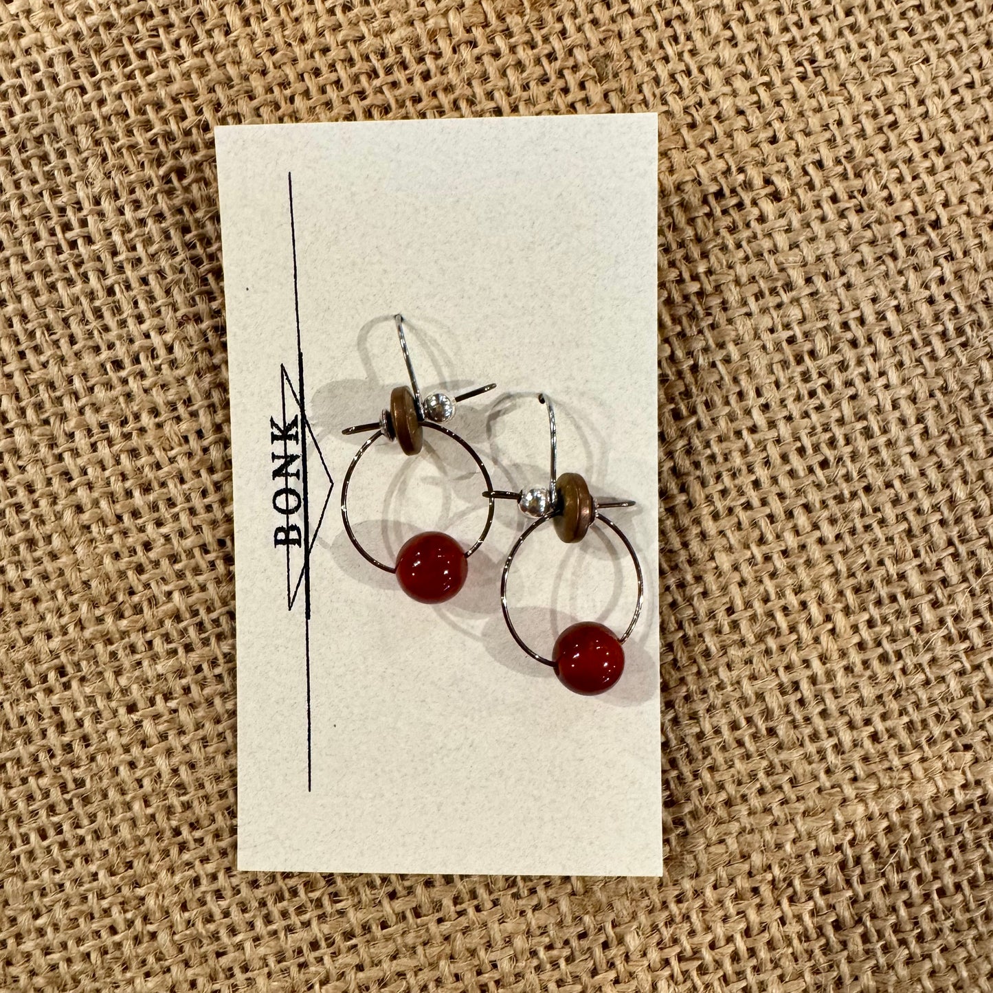 Handmade Sara Bonk Earrings