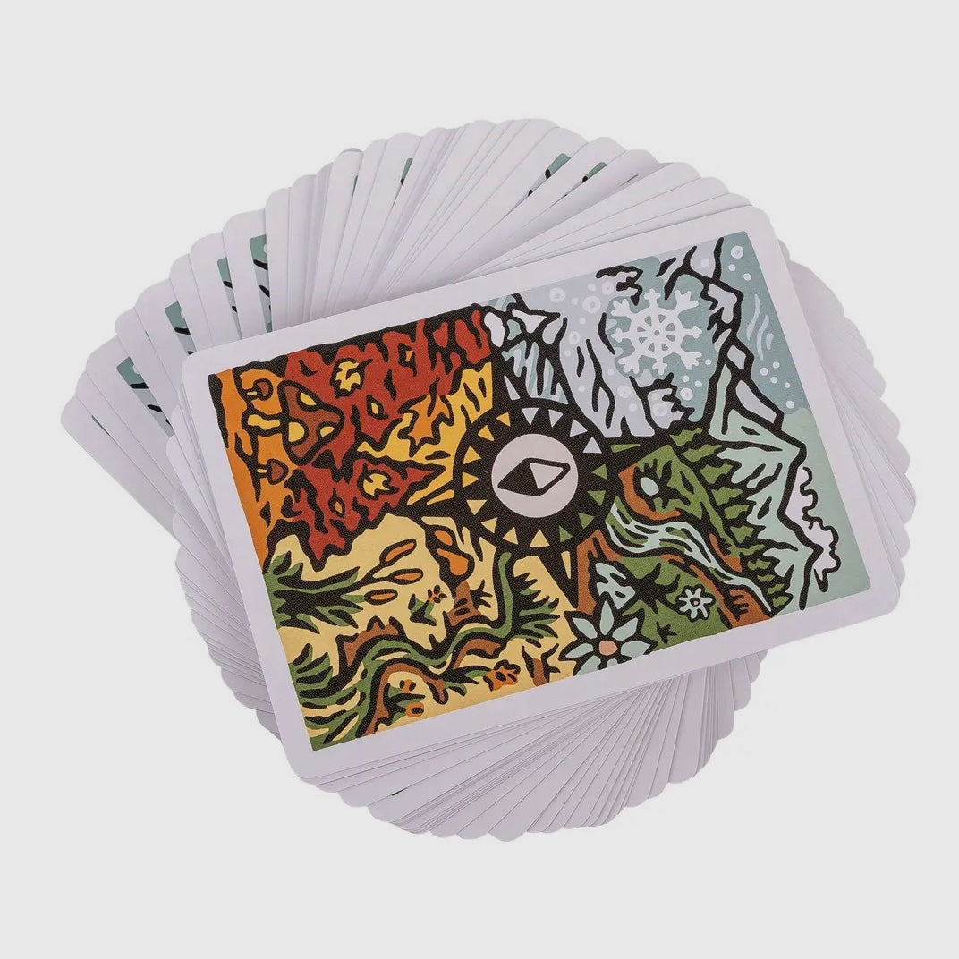Keep Nature Wild Seasons of Squatch Playing Cards
